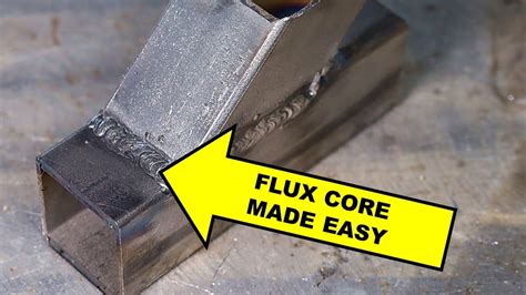 mig flux core welding basics